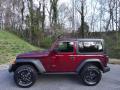 2022 Jeep Wrangler Snazzberry Pearl #1