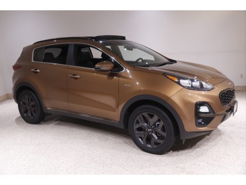 Burnished Copper Kia Sportage S AWD. Click to enlarge. Burnished Copper Kia Sportage S AWD. Click to enlarge.