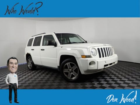 Stone White Jeep Patriot Sport 4x4.  Click to enlarge.