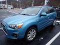 Front 3/4 View of 2013 Mitsubishi Outlander Sport SE 4WD #4
