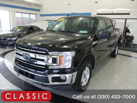Agate Black Ford F150 XLT SuperCrew 4x4.  Click to enlarge.