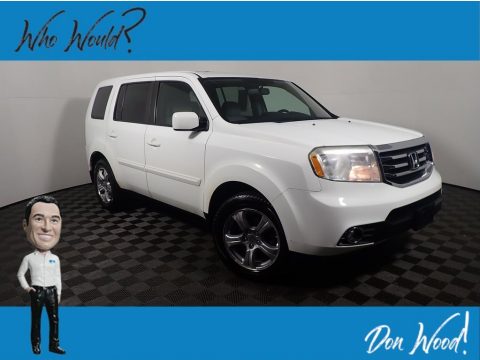 Taffeta White Honda Pilot EX-L 4WD.  Click to enlarge.