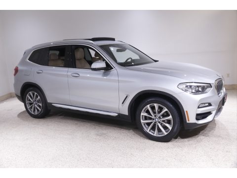 Glacier Silver Metallic BMW X3 xDrive30i.  Click to enlarge.