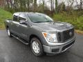 Front 3/4 View of 2019 Nissan Titan SV Crew Cab 4x4 #4