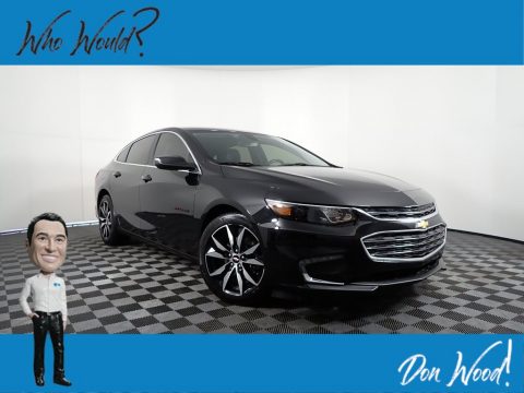 Mosaic Black Metallic Chevrolet Malibu LT.  Click to enlarge.