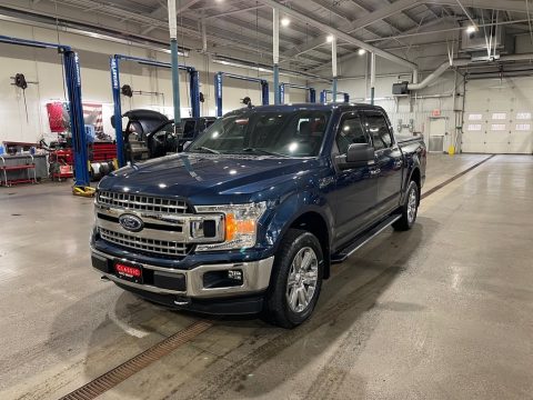 Blue Jeans Ford F150 XLT SuperCrew 4x4.  Click to enlarge.