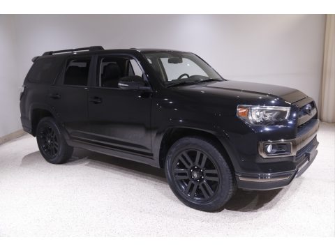 Midnight Black metallic Toyota 4Runner Nightshade Edition 4x4.  Click to enlarge.
