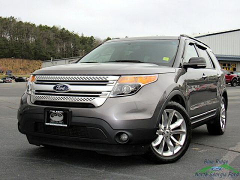 Sterling Gray Metallic Ford Explorer XLT.  Click to enlarge.