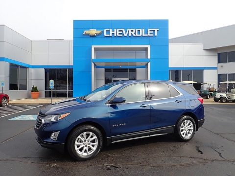 Pacific Blue Metallic Chevrolet Equinox LT AWD.  Click to enlarge.
