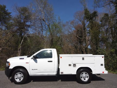 Bright White Ram 2500 Tradesman Regular Cab Chassis 4x4.  Click to enlarge.