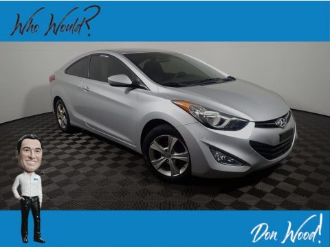 Silver Hyundai Elantra Coupe GS.  Click to enlarge.