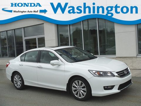 White Orchid Pearl Honda Accord EX-L Sedan.  Click to enlarge.