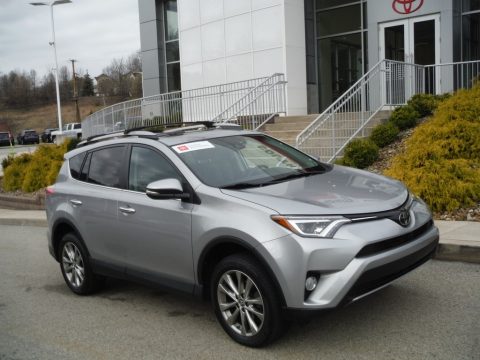 Silver Sky Metallic Toyota RAV4 Limited AWD.  Click to enlarge.