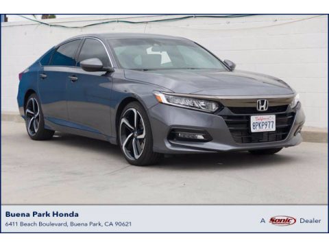 Modern Steel Metallic Honda Accord Sport Sedan.  Click to enlarge.