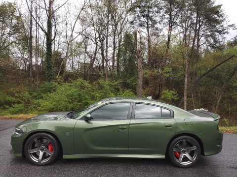 F8 Green Dodge Charger SRT Hellcat.  Click to enlarge.