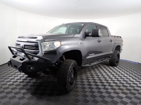 Magnetic Gray Metallic Toyota Tundra SR5 Crewmax 4x4.  Click to enlarge.