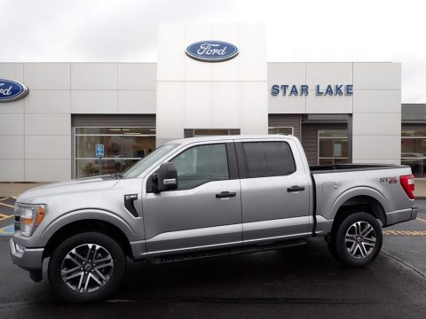 Iconic Silver Metallic Ford F150 STX SuperCrew 4x4.  Click to enlarge.
