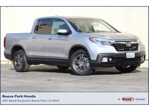 Lunar Silver Metallic Honda Ridgeline Sport.  Click to enlarge.