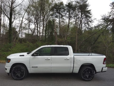 Bright White Ram 1500 Big Horn Night Edition Crew Cab.  Click to enlarge.