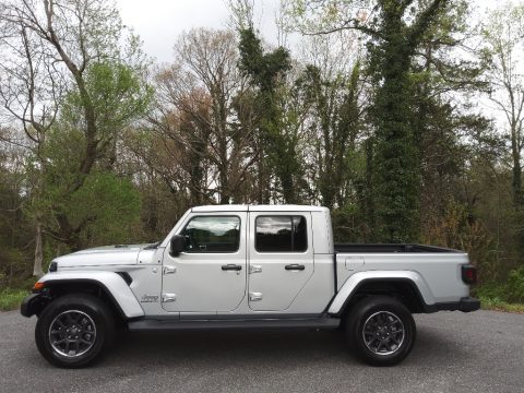 Silver Zynith Jeep Gladiator Overland 4x4.  Click to enlarge.