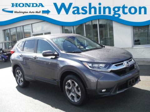 Modern Steel Metallic Honda CR-V EX AWD.  Click to enlarge. Modern Steel Metallic Honda CR-V EX AWD.  Click to enlarge.