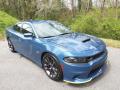 Front 3/4 View of 2022 Dodge Charger Scat Pack Plus #4