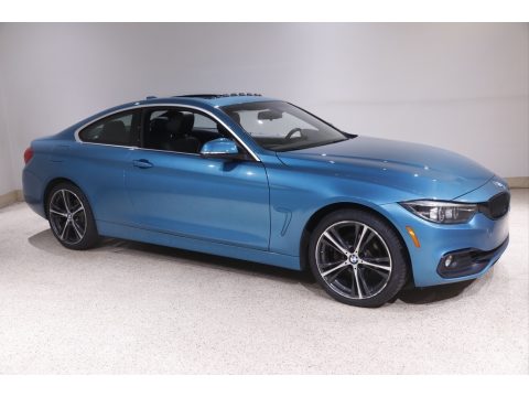 Snapper Rocks Blue Metallic BMW 4 Series 430i xDrive Coupe.  Click to enlarge.