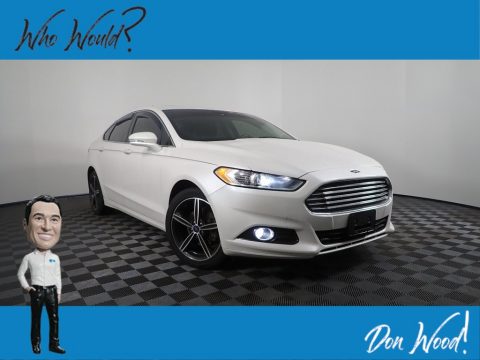 Oxford White Ford Fusion SE.  Click to enlarge.