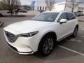 Front 3/4 View of 2022 Mazda CX-9 Signature AWD #7