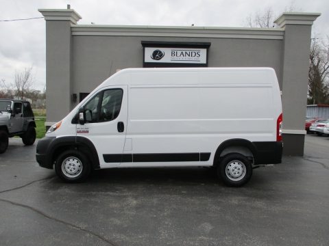 Bright White Ram ProMaster 1500 High Roof Cargo Van.  Click to enlarge.