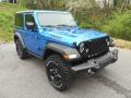 Front 3/4 View of 2022 Jeep Wrangler Willys 4x4 #4