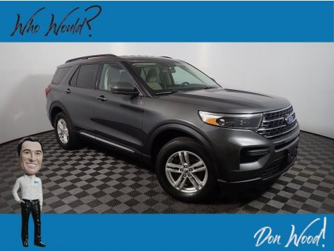 Silver Spruce Metallic Ford Explorer XLT 4WD.  Click to enlarge.