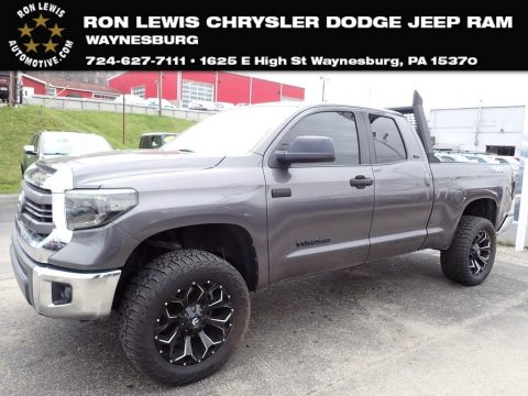 Magnetic Gray Metallic Toyota Tundra SR5 TRD Double Cab 4x4.  Click to enlarge.