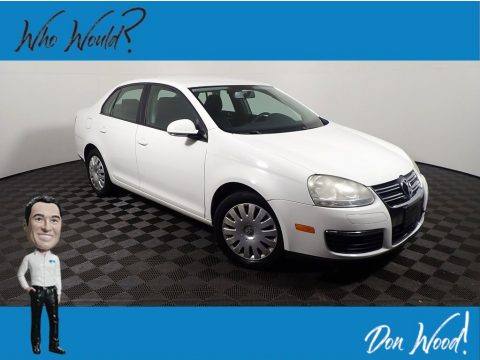 Candy White Volkswagen Jetta S Sedan.  Click to enlarge.