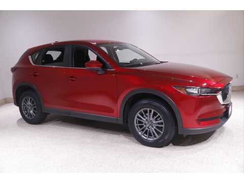 Soul Red Crystal Metallic Mazda CX-5 Sport AWD.  Click to enlarge.