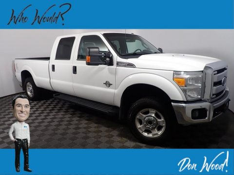 Oxford White Ford F250 Super Duty XLT Crew Cab 4x4.  Click to enlarge.