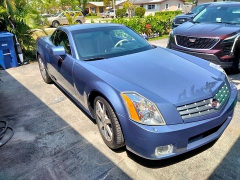 Blue Steel Cadillac XLR Roadster.  Click to enlarge.