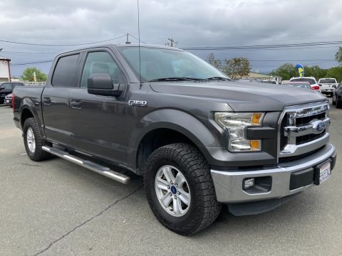 Lithium Gray Ford F150 XLT SuperCrew.  Click to enlarge.