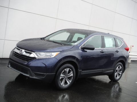 Obsidian Blue Pearl Honda CR-V LX AWD.  Click to enlarge.