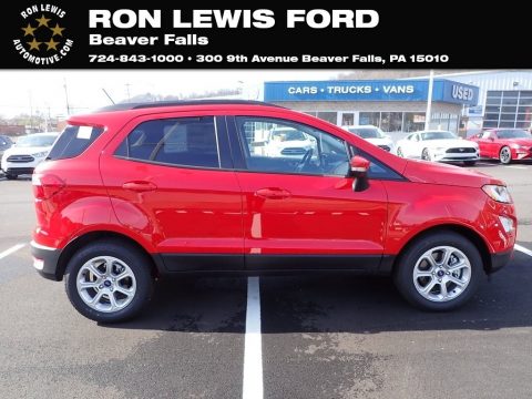 Race Red Ford EcoSport SE.  Click to enlarge.