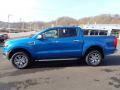  2022 Ford Ranger Velocity Blue Metallic #5