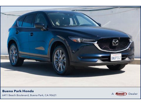 Deep Crystal Blue Mica Mazda CX-5 Grand Touring.  Click to enlarge.