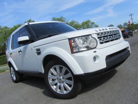 Fuji White Land Rover LR4 HSE.  Click to enlarge.