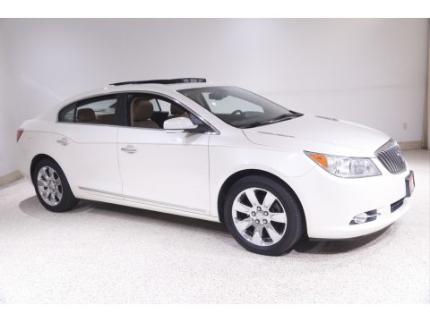White Diamond Tricoat Buick LaCrosse FWD.  Click to enlarge.