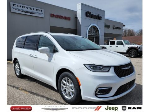 Bright White Chrysler Pacifica Touring L.  Click to enlarge.