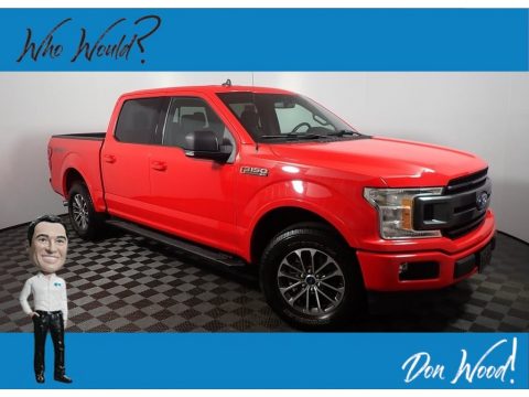 Race Red Ford F150 XLT SuperCrew 4x4.  Click to enlarge.