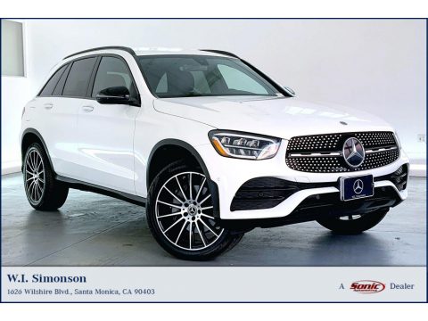 Polar White Mercedes-Benz GLC 300.  Click to enlarge.