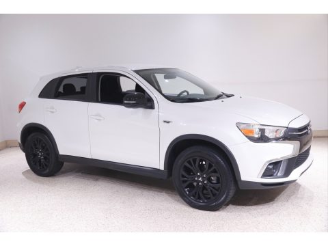 Pearl White Mitsubishi Outlander Sport LE AWC.  Click to enlarge.