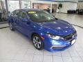 Front 3/4 View of 2019 Honda Civic LX Sedan #3 Front 3/4 View of 2019 Honda Civic LX Sedan #3