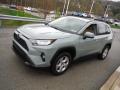 Front 3/4 View of 2021 Toyota RAV4 XLE AWD #13